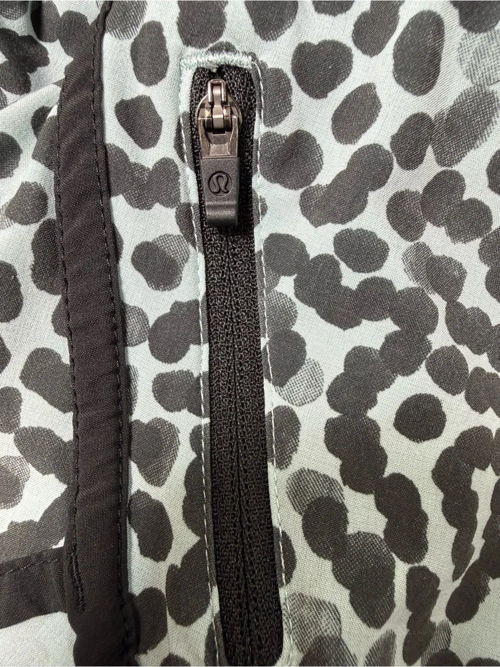 Lululemon Hotty Hot 4” Shorts Size 4 Blue Leopard